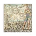 ΜΠΛΟΚ ΑΕΡΟΠΟΡΙΑΣ STAMPERIA VAGABOND 30.5/30.5 CM - SBBL112 - Εικόνα 19