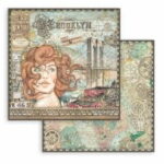ΜΠΛΟΚ ΑΕΡΟΠΟΡΙΑΣ STAMPERIA VAGABOND 30.5/30.5 CM - SBBL112 - Εικόνα 17