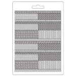 STAMPERIA BAUHAUS TEXTILE PATTERN SOFT MOULD A5 K3PTA5629