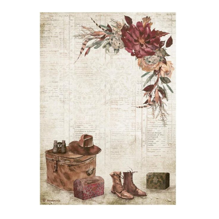 DFSA4714__84324.16564399471 STAMPERIA OUR WAY DECOUPAGE ΡΙΖΌΧΑΡΤΟ Α4 - DFSA4714 - Εικόνα 1