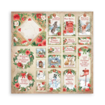 STAMPERIA HOME FOR THE HOLIDAYS BLOCK 30,5/30,5 CM- SBBL119 - Εικόνα 30