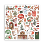 STAMPERIA HOME FOR THE HOLIDAYS BLOCK 30,5/30,5 CM- SBBL119 - Εικόνα 32