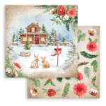 STAMPERIA HOME FOR THE HOLIDAYS BLOCK 30,5/30,5 CM- SBBL119 - Εικόνα 5