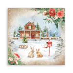 STAMPERIA HOME FOR THE HOLIDAYS BLOCK 30,5/30,5 CM- SBBL119 - Εικόνα 6