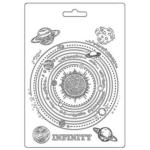STAMPERIA COSMOS INFINITY ΚΑΛΟΥΠΙ A5 K3PTA5632
