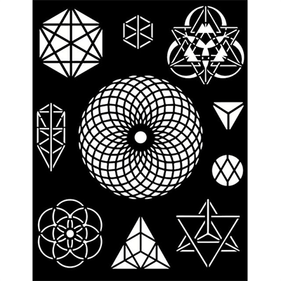 KSTD115_1 STAMPERIA COSMOS INFINITY STENCIL - ΠΡΌΤΥΠΟ 20X25CM - KSTD115 - Εικόνα 1