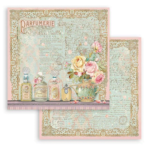 STAMPERIA ROSE PARFUM ΧΑΡΤΌΝΙ ΣΧΕΔΙΑΣΤΏΝ 30.5/30.5CM - SBB910