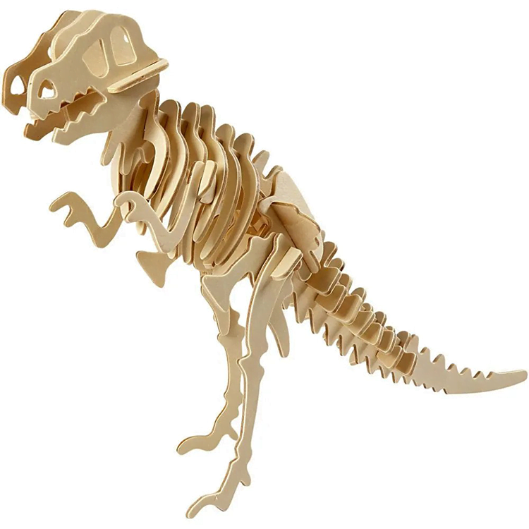 creativ dinozavur CREATIV 3D ΞΥΛΙΝΟ ΠΑΖΛ ΔΕΙΝΟΣΑΥΡΟΣ 57855 - Εικόνα 1