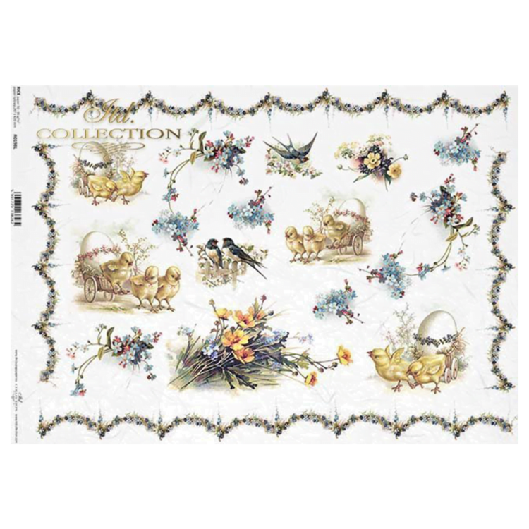 itd 71 ITD COLLECTION DECOUPAGE ΡΙΖΌΧΑΡΤΟ A3 - R0198L - Εικόνα 1