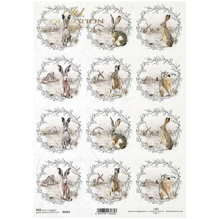 itd 91 ITD COLLECTION DECOUPAGE ΡΙΖΌΧΑΡΤΟ A4 - R2014 - Εικόνα 1