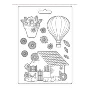 STAMPERIA CREATE HAPPINESS WELCOME SOFT MOULD A5 K3PTA5640