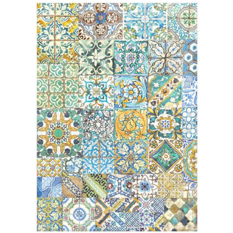 DFSA4740_1 STAMPERIA BLUE DREAM DECOUPAGE ΡΙΖΌΧΑΡΤΟ A4 - DFSA4740 - Εικόνα 1