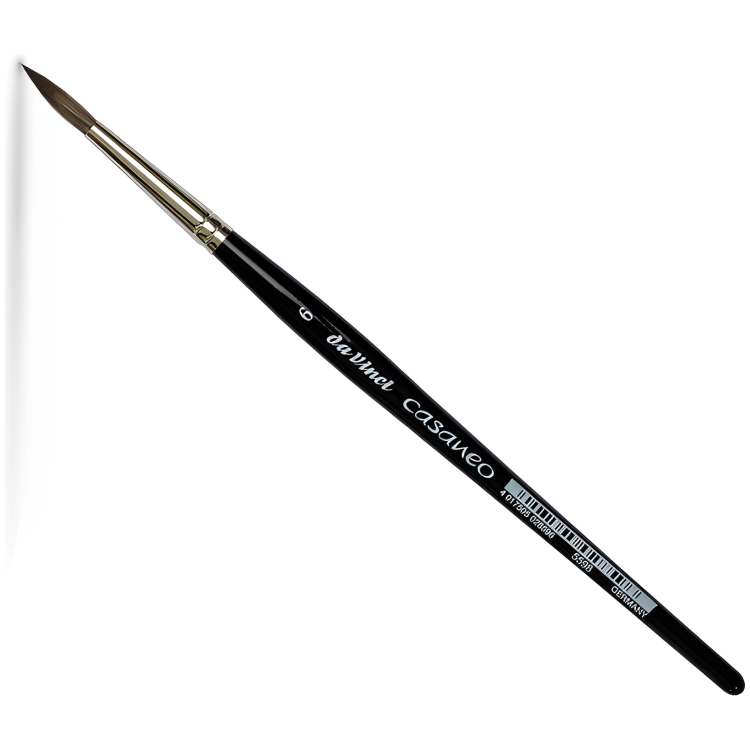 5598 nomer 6.jpg DA VINCI BRUSH CASANEO 5598 ΣΤΡΟΓΓΥΛΟ No6 - Εικόνα 1