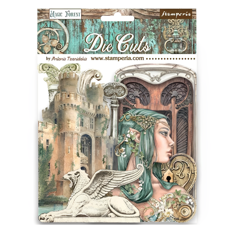 DFLDC73 STAMPERIA MAGIC FOREST DIE CUTS DFLDC73 - Εικόνα 1