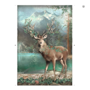 STAMPERIA MAGIC FOREST DECOUPAGE ΡΙΖΌΧΑΡΤΟ Α4 -DFSA4750