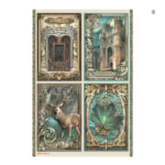 STAMPERIA MAGIC FOREST DECOUPAGE ΡΙΖΌΧΑΡΤΟ Α4 -DFSA4751