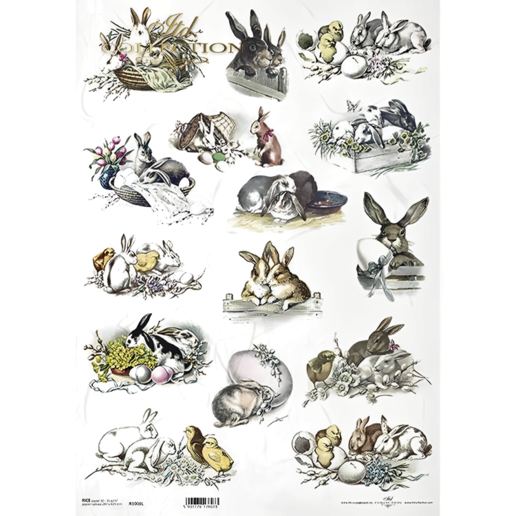 R1008L.jpg ITD COLLECTION DECOUPAGE ΡΙΖΌΧΑΡΤΟ A3 - R1008L - Εικόνα 1