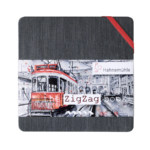HAHNEMUHLE SKETCHBOOK ZIG ZAG 300 GSM, 5/5 CM, 18 ΣΕΛΊΔΕΣ