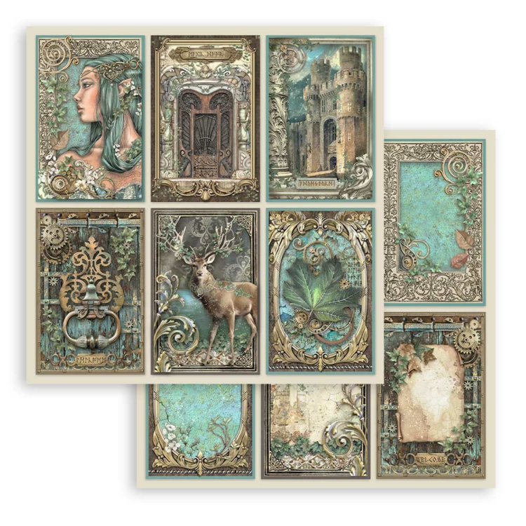 sbb919.jpg STAMPERIA MAGIC FOREST DESIGNER ΧΑΡΤΌΝΙ 30.5/30.5CM-SBB919 - Εικόνα 1
