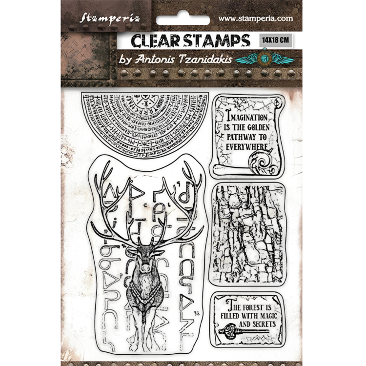 wtk170 STAMPERIA MAGIC FOREST 14/18CM - ΕΚΤΎΠΩΣΗ ΣΙΛΙΚΌΝΗΣ WTK170 - Εικόνα 1