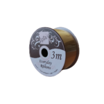 DOCRAFTS ΠΛΑΤΙΑ ΣΑΤΕΝ ΚΟΡΔΕΛΑ 3M ΧΡΥΣΗ ΓΥΑΛΑ -PMA378205