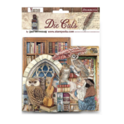 STAMPERIA VINTAGE ΒΙΒΛΙΟΘΉΚΗ DIE CUTS DFLDC74