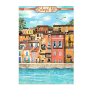STAMPERIA BLUE DREAM DECOUPAGE ΡΙΖΌΧΑΡΤΟ A4 - DFSA4746