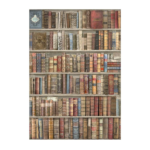 STAMPERIA VINTAGE ΒΙΒΛΙΟΘΗΚΗ DECOUPAGE ΧΑΡΤΙ A4 - DFSA4754