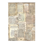 STAMPERIA VINTAGE ΒΙΒΛΙΟΘΗΚΗ DECOUPAGE ΧΑΡΤΙ A4 - DFSA4758