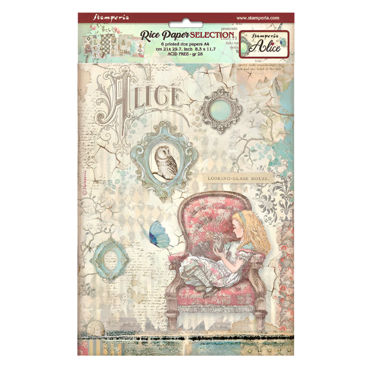 DFSA4XAL STAMPERIA DFSA4XA DECOUPAGE ΕΠΙΛΟΓΗ ΧΑΡΤΙΟΥ 6ΤΜΧ.A4 DFSA4XAL - Εικόνα 1