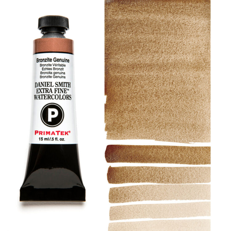 284600199_BRNZ GEN__WC_15ml_tube_swatch DANIEL SMITH ΒΑΦΉ ΑΚΟΥΑΡΈΛΑΣ 15ML - BRONZITE GENUINE 284600199 - Εικόνα 1