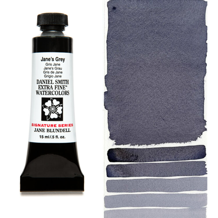 284600239_JANE GRY__WC_15ml_tube_swatch DANIEL SMITH ΒΑΦΉ ΑΚΟΥΑΡΈΛΑΣ 15ML - JANE'S GREY 284600239 - Εικόνα 1
