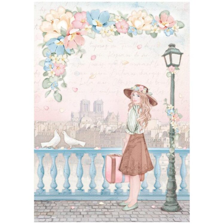 full_DFSA4764_1 STAMPERIA OH LA LA DECOUPAGE ΧΑΡΤΙ Α4 - DFSA4764 - Εικόνα 1