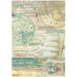 STAMPERIA DECOUPAGE ΣΕ ΌΛΟ ΤΟΝ ΚΌΣΜΟ ΧΑΡΤΊ A4 - DFSA4773