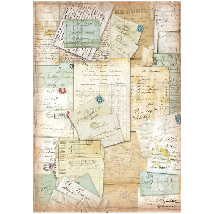 STAMPERIAA ΣΕ ΌΛΟ ΤΟΝ ΚΌΣΜΟ DECOUPAGE ΧΑΡΤΊ 6PCS.A4 DFSA4XAW - Εικόνα 6