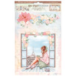 STAMPERIA OH LA LA DECOUPAGE ΧΑΡΤΊ 6ΤΜΧ. Α4 DFSA4XOL