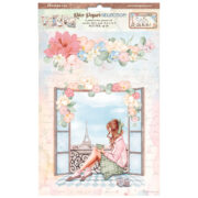 STAMPERIA OH LA LA DECOUPAGE ΧΑΡΤΊ 6ΤΜΧ. Α4 DFSA4XOL