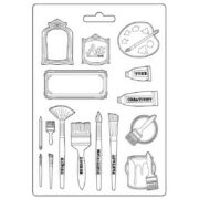 STAMPERIA SUNFLOWER ART SOFT MOULD A5 - K3PTA5650