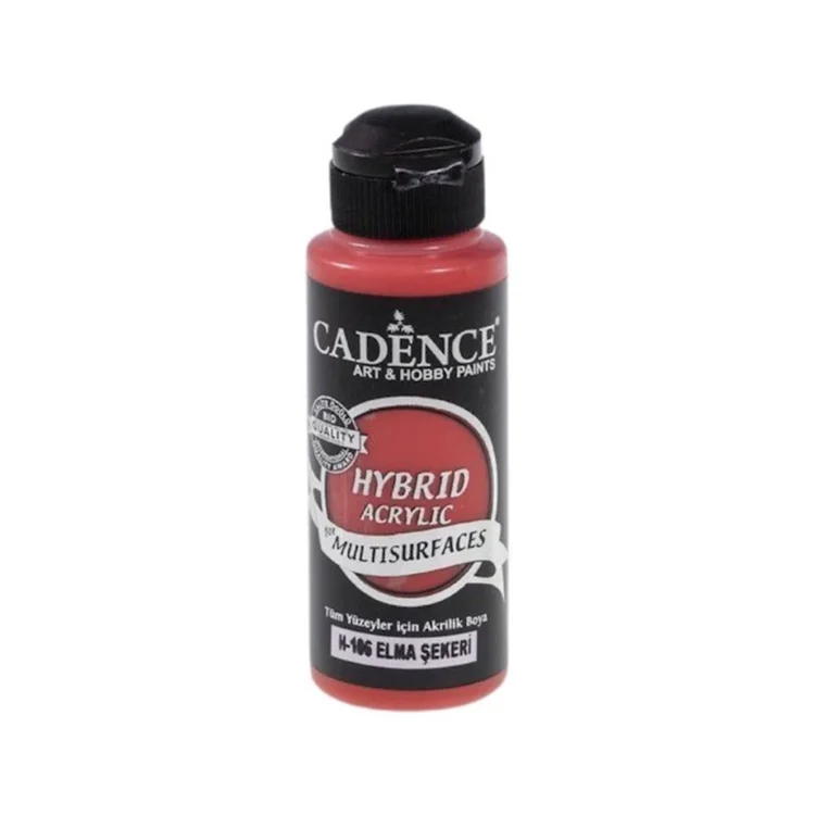 106008 CADENCE ΑΚΡΥΛΙΚΌ ΧΡΏΜΑ ΥΒΡΊΔΙΟ 120 ML. - ΚΑΡΑΜΈΛΑ ΜΉΛΟΥ H-106 - Εικόνα 1