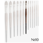 ESCODA BRUSH VERSATIL DARK BROWN ΣΥΝΘΕΤΙΚΑ ΣΤΡΟΓΓΥΛΟ 1540 No10