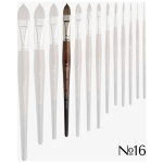 ESCODA BRUSH VERSATIL DARK BROWN ΣΥΝΘΕΤΙΚΑ ΣΤΡΟΓΓΥΛΟ 1540 No16