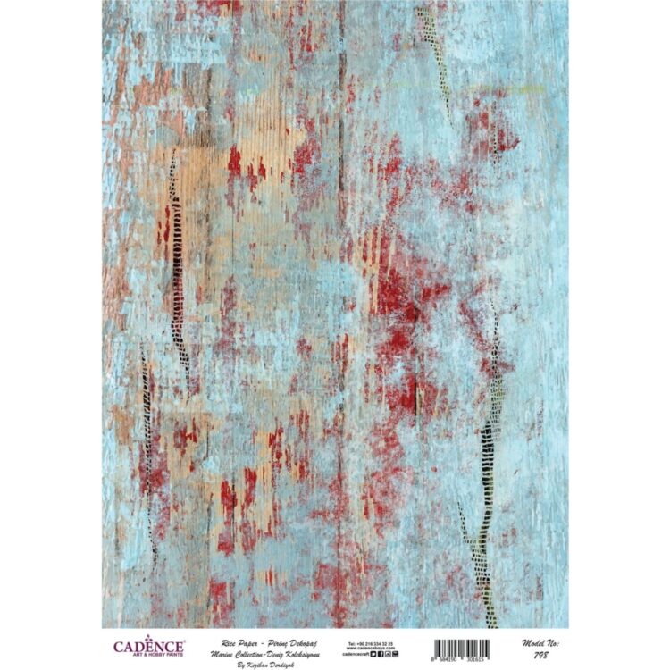 798 ΓΥΑΛΌΧΑΡΤΟ DECOUPAGE CADENCE A3 - 798 - Εικόνα 1