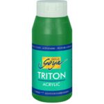 SOLO GOYA ΑΚΡΥΛΙΚΌ ΧΡΏΜΑ TRITON 750 ML. - ΣΚΟΎΡΟ ΠΡΆΣΙΝΟ
