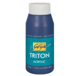 SOLO GOYA ΑΚΡΥΛΙΚΌ ΧΡΏΜΑ TRITON 750 ML. -ΣΚΟΎΡΟ ΜΠΛΕ