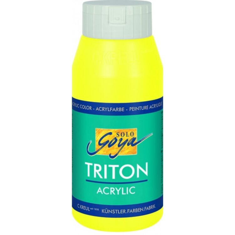 817026 SOLO GOYA ΑΚΡΥΛΙΚΌ ΧΡΏΜΑ TRITON 750 ML. -ΚΊΤΡΟ - Εικόνα 1