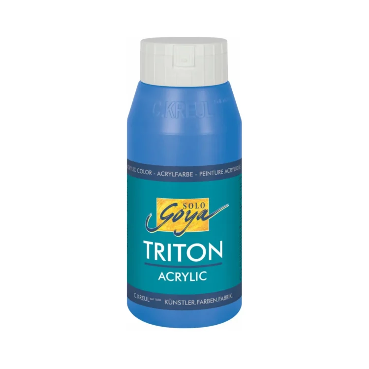 817028 SOLO GOYA ΑΚΡΥΛΙΚΌ ΧΡΏΜΑ TRITON 750 ML. - ΠΡΩΤΕΎΟΝ ΜΠΛΕ - Εικόνα 1