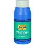 SOLO GOYA ΑΚΡΥΛΙΚΌ ΧΡΏΜΑ TRITON 750 ML. - CERULEAN ΜΠΛΕ