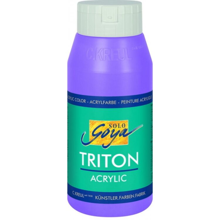 817043 SOLO GOYA ΑΚΡΥΛΙΚΌ ΧΡΏΜΑ TRITON 750 ML. -ΠΑΣΧΑΛΙΆ - Εικόνα 1