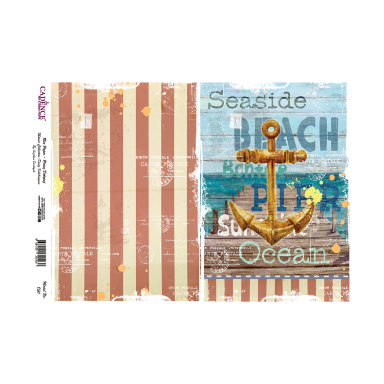 830 ΓΥΑΛΌΧΑΡΤΟ DECOUPAGE CADENCE A3 - 830 - Εικόνα 1