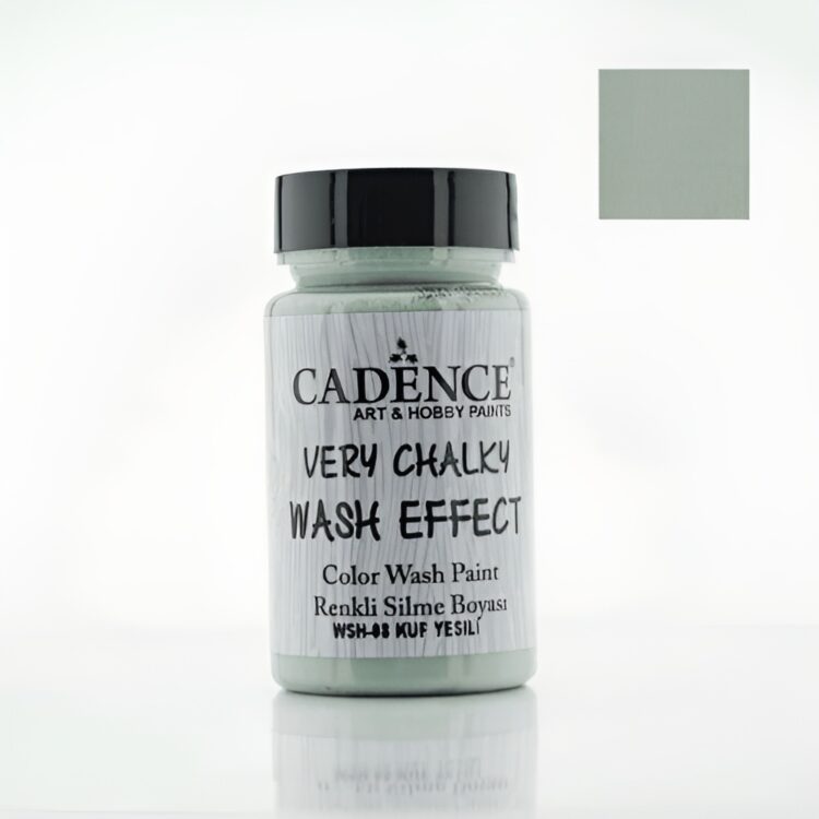 8699036753978 CADENCE VERY CHALKY WASH EFFECT 90 ML - ΜΟΎΧΛΑ ΠΡΆΣΙΝΟ WSH-08 - Εικόνα 1